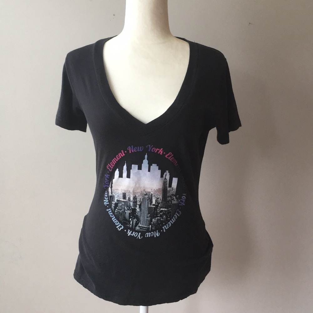 Element | V-Neck graphic tee New York City